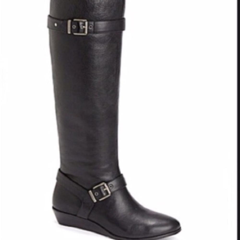 Arturo Chiang black boot size 6 14” circ 16” shaft